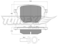 TOMEX Brakes TX 19-91
