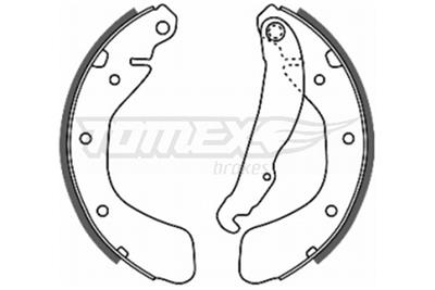 TOMEX Brakes TX 20-18 Číslo výrobce: 20-18. EAN: 5906485554173.