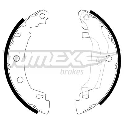 TOMEX Brakes TX 20-43 Číslo výrobce: 20-43. EAN: 5906485554425.