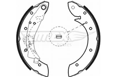 TOMEX Brakes TX 20-75 Číslo výrobce: 20-75. EAN: 5906485554746.