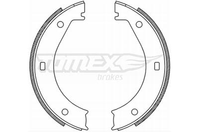 TOMEX Brakes TX 21-25 Číslo výrobce: 21-25. EAN: 5906485555071.