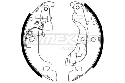 TOMEX Brakes TX 21-58 Číslo výrobce: 21-58. EAN: 5906485557242.