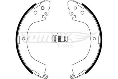 TOMEX Brakes TX 23-29 Číslo výrobce: 23-29. EAN: 5901646646001.