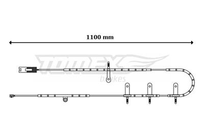 TOMEX Brakes TX 30-71 Číslo výrobce: 30-71. EAN: 5901646642287.