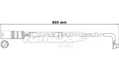 TOMEX Brakes TX 30-80 Číslo výrobce: 30-80. EAN: 5901646643840.