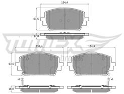 TOMEX Brakes TX 60-18