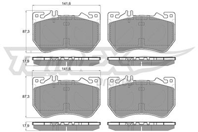 TOMEX Brakes TX 60-21 Číslo výrobce: 26519. EAN: 5901646609129.