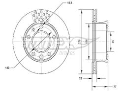 TOMEX Brakes TX 70-07