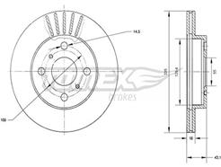 TOMEX Brakes TX 70-97