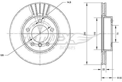 TOMEX Brakes TX 71-02 Číslo výrobce: 71-02. EAN: 5901646648098.
