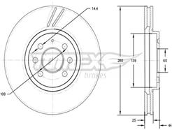 TOMEX Brakes TX 71-20