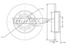 TOMEX Brakes TX 71-71