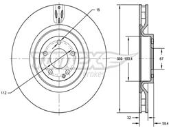 TOMEX Brakes TX 72-75