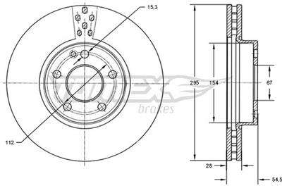 TOMEX Brakes TX 72-91 EAN: 5901646601512.
