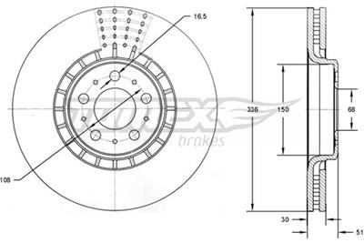 TOMEX Brakes TX 73-09 EAN: 5901646601697.