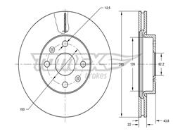 TOMEX Brakes TX 73-34
