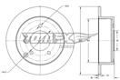 TOMEX Brakes TX 73-36
