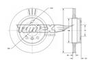 TOMEX Brakes TX 73-96