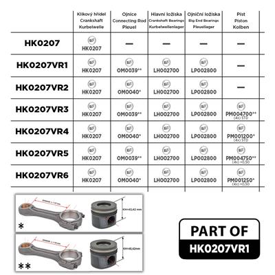 ET ENGINETEAM HK0207VR1 EAN: 8592779031344.