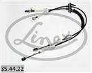 LINEX 35.44.22 - Tažné lanko, ruční převodovka