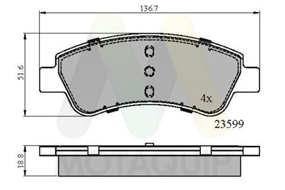 MOTAQUIP LVXL1006 EAN: 5056462418414.