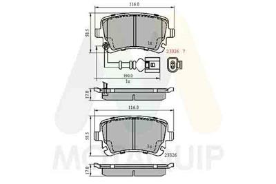 MOTAQUIP LVXL1327 EAN: 5056462420295.