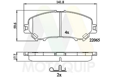 MOTAQUIP LVXL1797 EAN: 5056462422107.