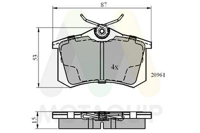 MOTAQUIP LVXL504 EAN: 5056462424439.