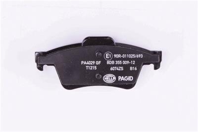 HELLA PAGID 8DB 355 009-121 Číslo výrobce: T1215. EAN: 4082300353433.