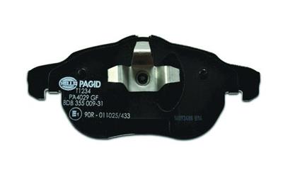 HELLA PAGID 8DB 355 009-311 Číslo výrobce: T1234. EAN: 4082300353624.