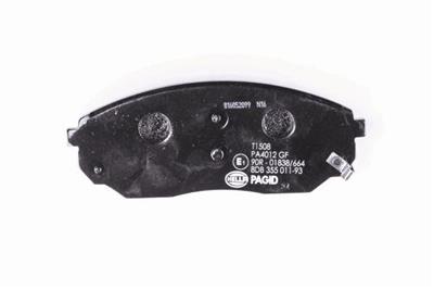 HELLA PAGID 8DB 355 011-931 Číslo výrobce: T1508. EAN: 4082300356243.