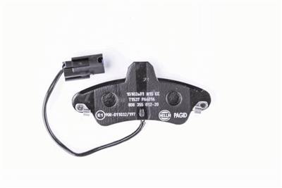 HELLA PAGID 8DB 355 012-201 Číslo výrobce: T1537. EAN: 4082300356519.