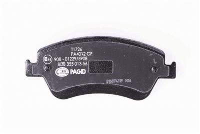 HELLA PAGID 8DB 355 013-561 Číslo výrobce: T1726. EAN: 4082300357875.