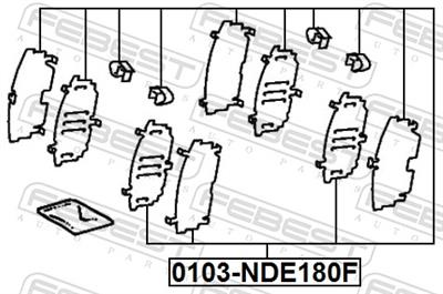 FEBEST 0103-NDE180F EAN: 4056111179049.