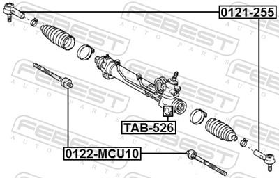FEBEST 0122-MCU10 EAN: 4056111075259.