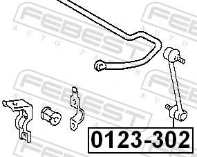 FEBEST 0123-302 EAN: 4056111020839.