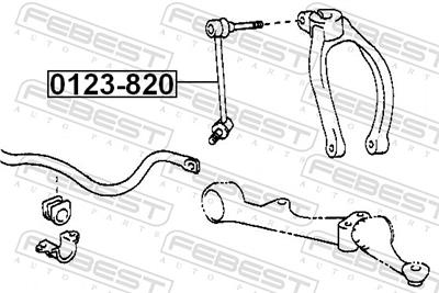 FEBEST 0123-820 EAN: 4056111020808.