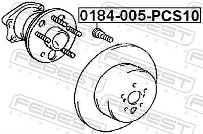 FEBEST 0184-005-PCS10 EAN: 4056111131269.