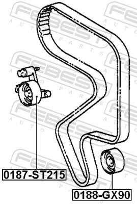FEBEST 0187-ST215 EAN: 4056111102788.