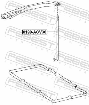 FEBEST 0199-ACV30 EAN: 4056111128139.