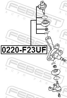 FEBEST 0220-F23UF EAN: 4056111075730.