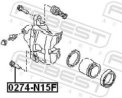 FEBEST 0274-N15F EAN: 4056111021676.