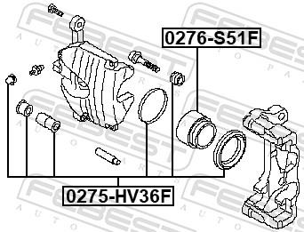 FEBEST 0275-HV36F EAN: 4056111145037.