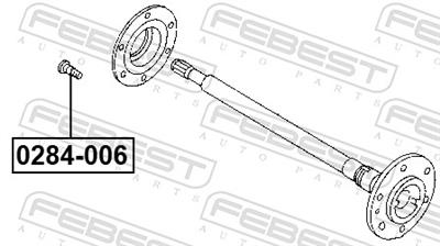 FEBEST 0284-006 EAN: 4056111146997.