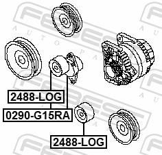 FEBEST 0290-G15RA EAN: 4056111107592.