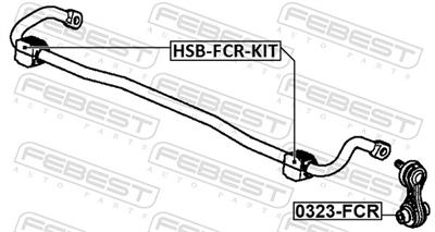 FEBEST 0323-FCR EAN: 4056111154626.