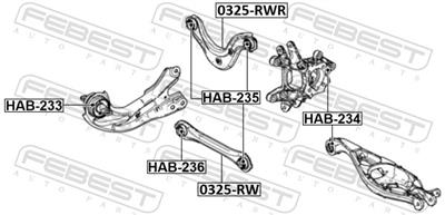 FEBEST 0325-RW EAN: 4056111173597.