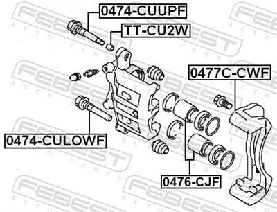 FEBEST 0477C-CWF EAN: 4056111078533.