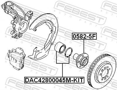 FEBEST 0582-5F EAN: 4056111061962.