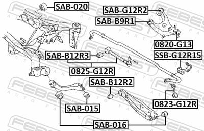 FEBEST 0820-G13 EAN: 4056111128665.